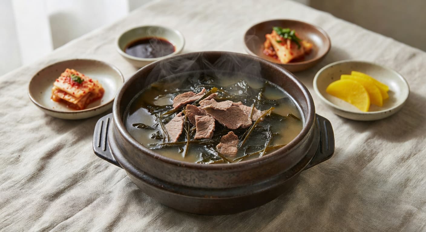 Seetangsuppe