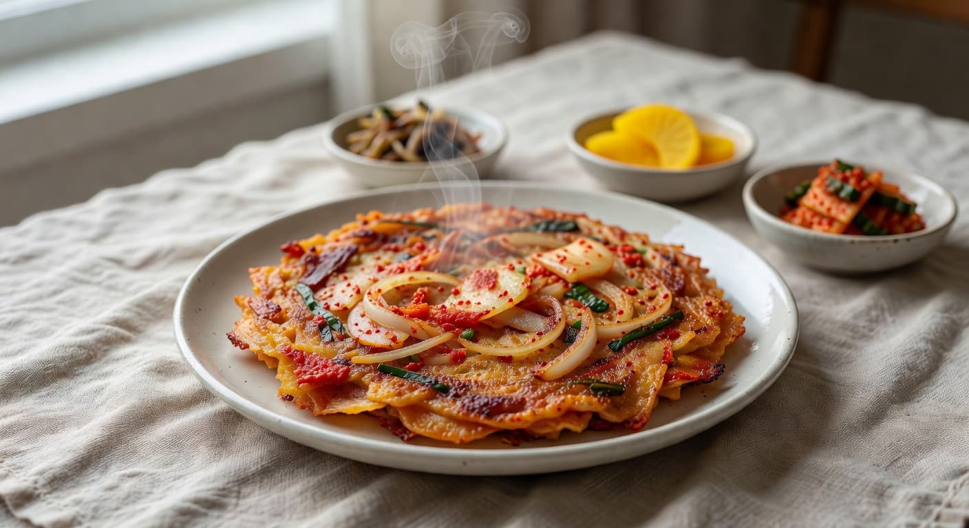 Kimchi-Pfannkuchen
