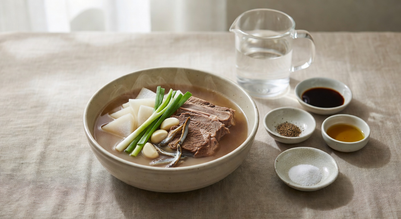 Yukgaejang (Scharfe Rindfleischsuppe)