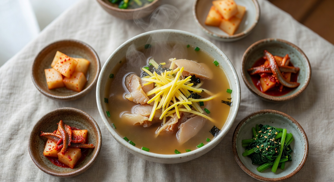 Getrocknete Pollack-Suppe