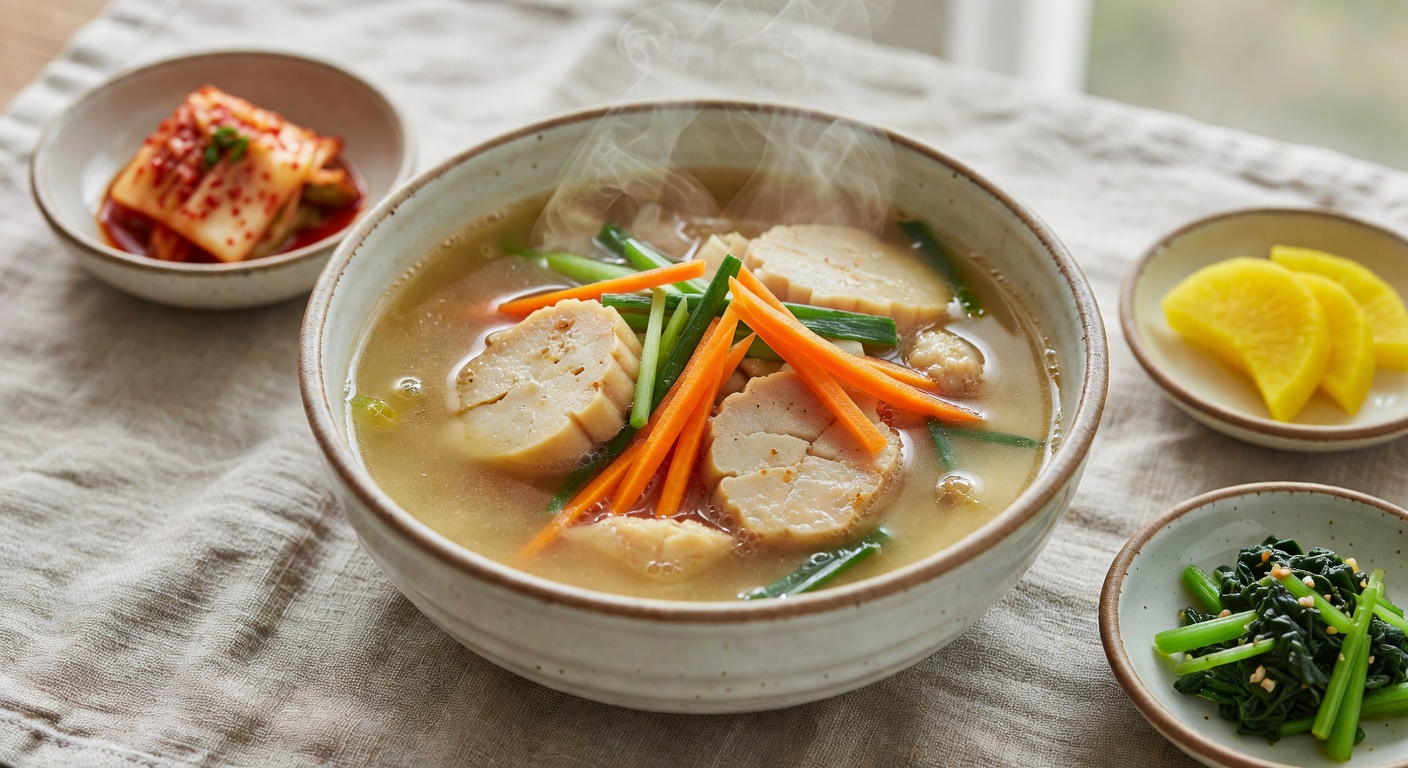 Fischkuchen-Suppe