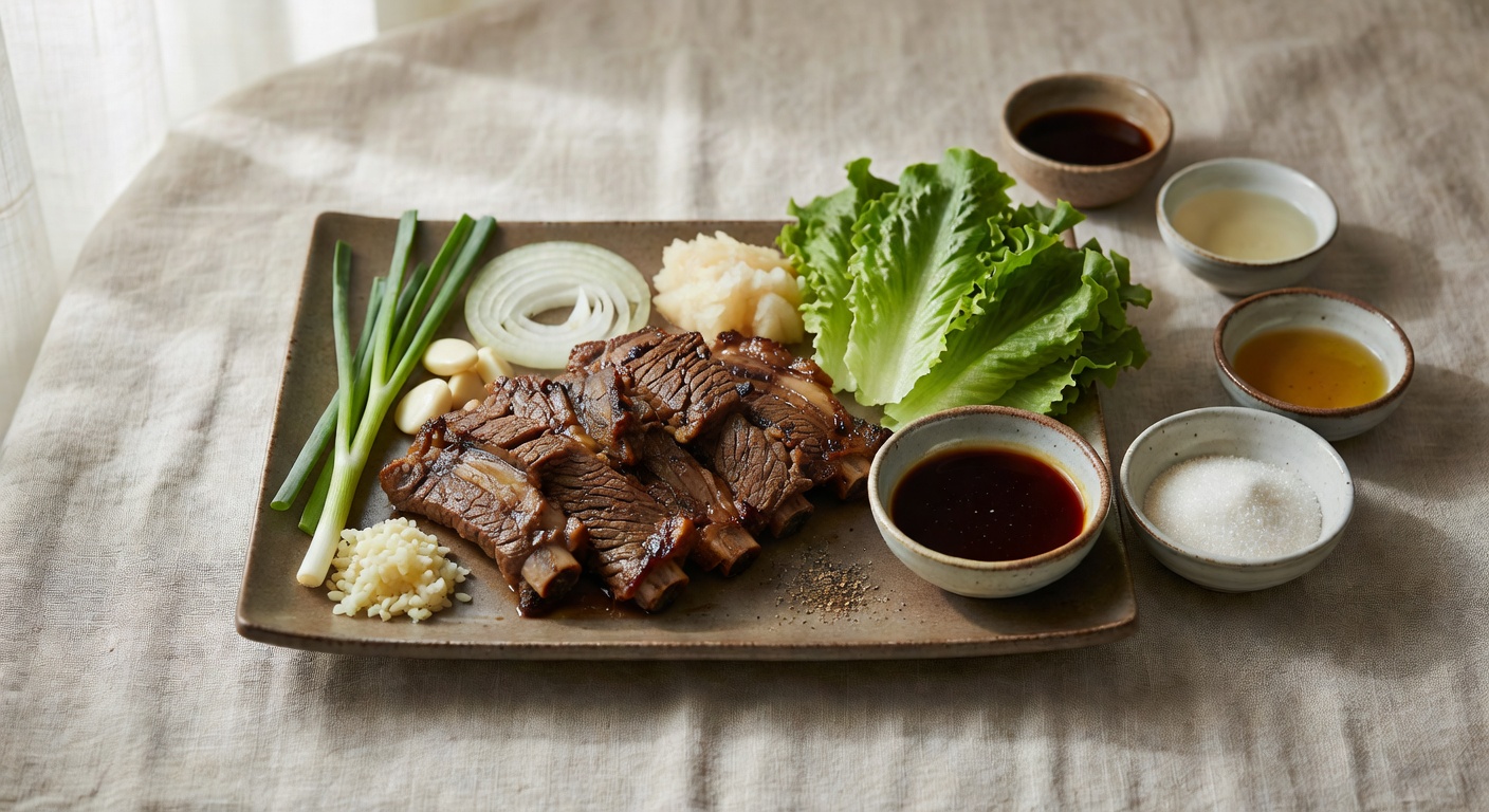 Gegrillte Rinderrippchen