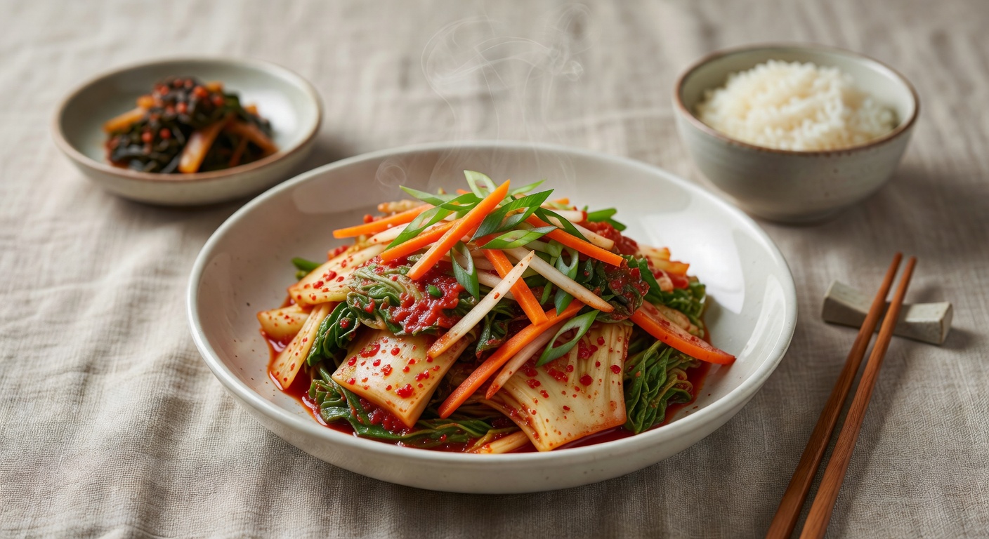Frischer Kimchi-Salat